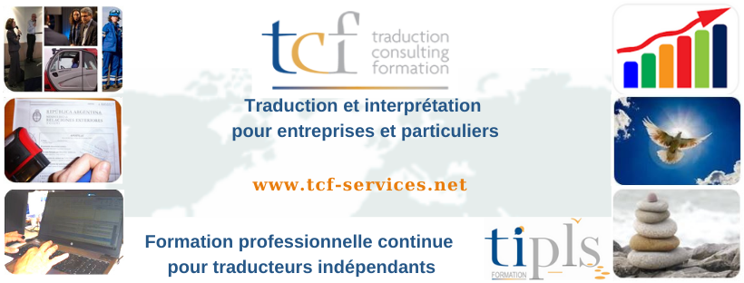 TCF Traduction Consulting Formation Clisson logo